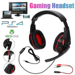 Gaming Headset Game Headphone With Microphone 3.5mm Plug For PC Phone Computer