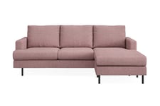 Menard Compact Sofa med Divan 3-seter - sjeselong Lilla