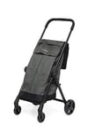 Foppapedretti Go Fast Chariot à Courses Pliable, Gris