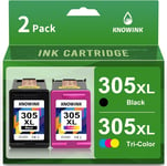 305XXL Encre Compatible Avec Cartouche HP 305 XL Noir Et Couleur D'Encre Multipa