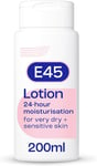 E45 Dermatological Moisturizing Lotion 200 Ml –Body Lotion – Daily Moisturizers