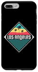 Coque pour iPhone 7 Plus/8 Plus Los Angeles Skyline - California Republic - Classic