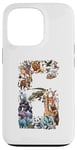 Coque pour iPhone 13 Pro Animaux du zoo pour 6e anniversaire de 6 ans