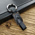 Car Key Shell Case Cover Holder,Car Key Cover For Leather Car Key Ring Screw Keyring Keychain Metal Remote Control Holder Black