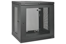 Tripp Lite 12U Wall Mount Rack Enclosure Server Cabinet w/ Door & Side Panels - rack - 12U