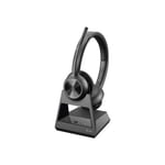 POLY SAVI 7320 Micro-casque de remplacement DECT Binaural