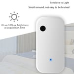 Capteur de lumi&egrave;re WiFi Tuya Capteur d'&eacute;clairage domestique intelligent Capteur de luminosit&eacute; de contr&ocirc;le de liaison Fonctionne avec l'appareil Tuya Compatible avec Alexa Home