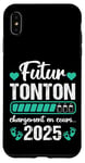 Coque pour iPhone XS Max Futur Tonton 2025 Humour Annonce Naissance Grossesse Cadeau