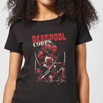 Marvel Deadpool Family Corps T-shirt Femme - Noir - XL - Noir