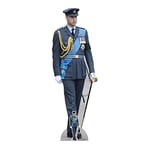 Star Cutouts SC4213 Prince William RAF Uniform Lifesize Cardboard Cutout With Mini