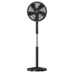 BLACK&DECKER Pedestal Fan 5 Blades Black 50W