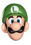 DISGUISE Super Mario Bros. Luigi Maske, 73814, Vert/Blanc/Marron, Taille Unique