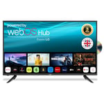 Cello C4324WSF LED 43 inch Smart TV with DVD,3 Years Warranty, Freesat HD Built in, Smart Ultrafast WebOS Freeview Kids Bedroom TV, Netflix, Apple TV, Bluetooth, UK Made (2024 Model)