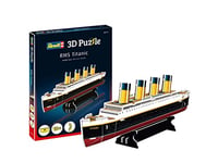 Revell 3D Puzzle 00112 RMS Titanic 30 Pieces, Highly Detailed, 29cm in length, Fun & Easy To Build