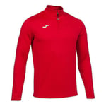 Joma Sweat Running Night Maillot de survêtement, Rouge, 3XS Homme