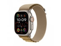 Apple Watch Ultra 2 Gps + Cellular 49Mm Natural Titanium Case With Tan Alpine Loop - Medium