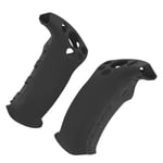 (Black)2Pcs VR Game Grip Cover For PSVR2 Touch Controller Silicone Grip Cover