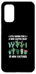 Coque pour Galaxy S20 agriculture urbaine plantes d'intérieur jardinage succulent mini cactus