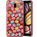 Caseink Coque pour Samsung Galaxy J6 Plus J6+ (6.4) Gel HD [ Nouvelle Collection - Souple - Antichoc - Imprimé en France] Macarons