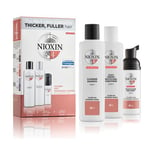 Nioxin Trial Kit System 4 För Tunt Färgat Hår Hårvårds-kit, 150+150+40 ml