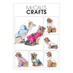 McCall's 6218 -  Hundejakke STRL: Alle inkludert