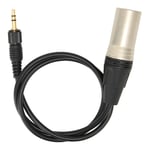 C&acirc;Ble Convertisseur Audio &eacute;Quilibr&eacute; Trs M&acirc;Le Vers Xlr M&acirc;Le, 3.5mm Vers Xlr 1/8 Pouces, Pour Sony