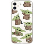 ERT GROUP Coque de téléphone Portable pour Iphone 11 Original et sous Licence Officielle Star Wars Motif Baby Yoda 029 Parfaitement adapté à la Forme du téléphone Portable, partiel imprimé