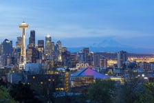 Seattle Cityscape at Twilight