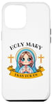 iPhone 12 Pro Max Holy Mother Mary Pray for Us Catholic Religious for Kids Case