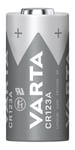 Varta Cr123a, Engångsbatteri, Litium, 3 V, 1 Styck, 1430 Mah, 34,5 Mm