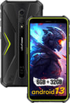 Armor x12 Téléphone Portable Incassable Android 13 Go,6Go+32Go ROM/TF-256Go,13MP Caméra,4860mAh Batterie,Écran 5,45''HD+,Telephone Incassable 4G Dual SIM/NFC/GPS/2Ans Garantie.[U113]