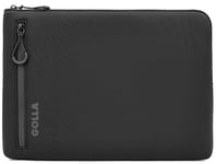 Golla Sacoche Ordinateur Portable/Etui étanche néoprène pour Ordinateur Portable/pour MacBook, ASUS et Autres Ordinateurs Portables/Etui élégant pour Ordinateur Portable / 15 Pouces/Black