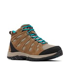 Columbia REDMOND III MID WATERPROOF Chaussures Montantes De Randonnée Et Trekking imperméables Femme, Marron (Khaki II x Sea Level), 36.5 EU