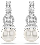 Swarovski 5691716 Matrix Drop Earrings White Crystals and Jewellery