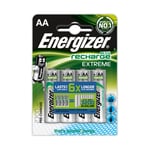 Batterier Energizer Recharge Extreme AA/LR6 Plus 4-pack