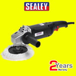 SEALEY Electric MS900PS 6 Speed 170mm 1300w Sander Polisher & Polishing Bonnet