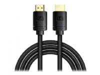 BASEUS - HDMI-kabel - HDMI hane till HDMI hane - 3 m - svart - 4K120Hz stöd, 8K60 Hz (7680 x 4320) stöd, 2K144Hz support