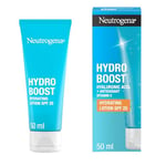 Neutrogena Hydro Boost City Shield Hydration Lotion SPF 25 (1x 50ml), Face Lotion to Protect Against Pollution and Sun Damage, Moisturiser with SPF, Hyaluronic Acid and Antioxidant for Radiant Skin