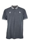 Real Madrid Men's Polo Nº 20 Shirt, Grey, M-XXL