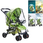 Pushchair Buggy Raincover Stroller Rain Cover Universal Pushchair Wind Shield