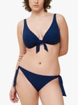 Triumph Summer Glow Plunge Bikini Top, True Navy