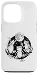 Coque pour iPhone 13 Pro Costume de grenouille en peluche hurlant à la lune pour adulte