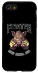 Coque pour iPhone SE (2020) / 7 / 8 MMA Boxe thaïlandaise Combattant sanglier