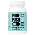 PUREPUSH Magnesium Complex - Highly Bioavailable Magnesium Citrate Glycinate ...