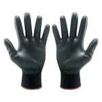 12 X GANTS ECO-LITE Taille. 7 noirs