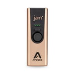 Apogee - Jam X - Interface audio USB portable pour guitares et instruments, pour iOS, macOS et PC, compression analogique intégrée, Ableton Live Lite gratuit, Neural DSP Archetype Tim Henson