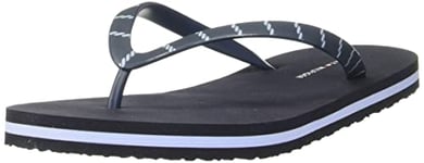 Tommy Hilfiger Women Tommy Essential Beach Sandal Flip-Flops, Blue (Space Blue), 42 EU