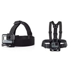 Amazon Basics Head Strap Camera Mount for GoPro & Chest Mount Harness for GoPro cameras