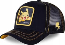 Capslab Capslab Freegun Pokemon Pikachu Cap Cl-Pkm2-1-Pik7 Svart One Size