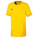 PUMA Enfant T-Shirt, Coupe régulière, Polyester, Cyber Jaune-spectra Jaune, 164